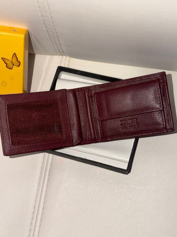 Leather billfold wallet