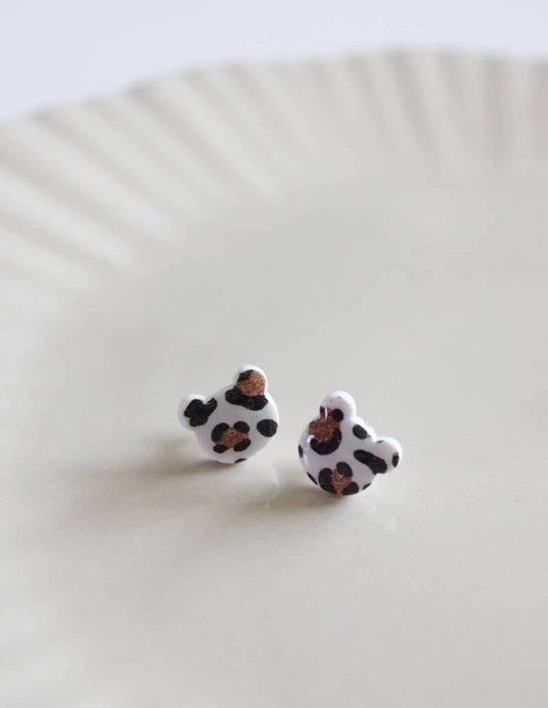 Luipaard print beer studs