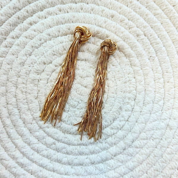 Tangled Oorbellen Goud/Zilver