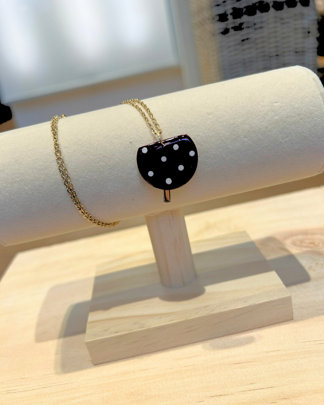 Ketting Bordeaux Dots