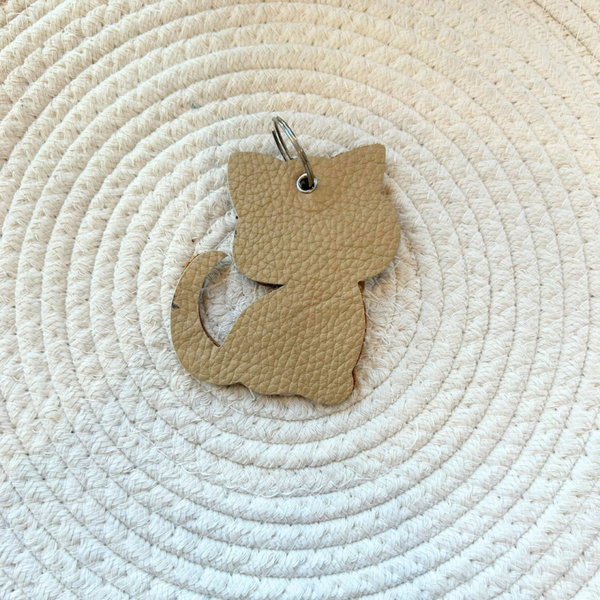 Sleutelhanger Poesje Bruin