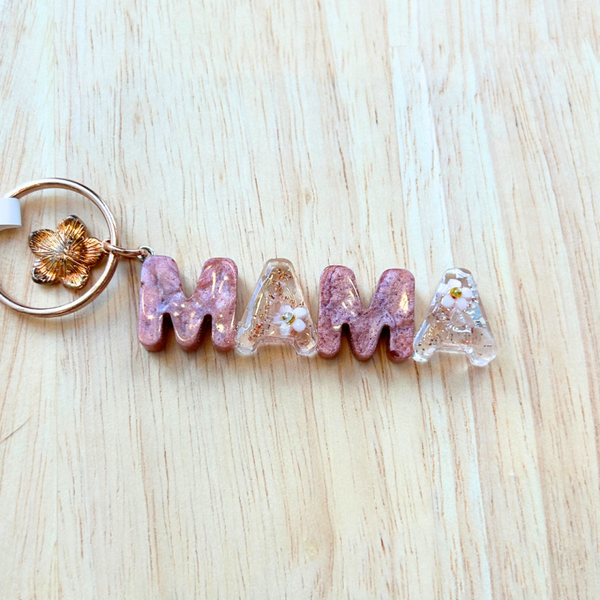 Sleutelhanger mama roos