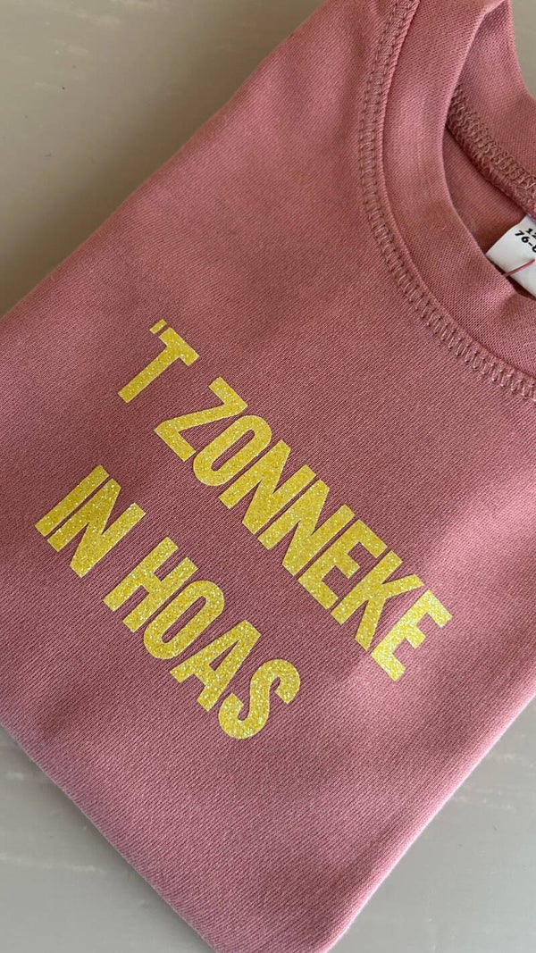Kids T-shirt tzonneke in hoas