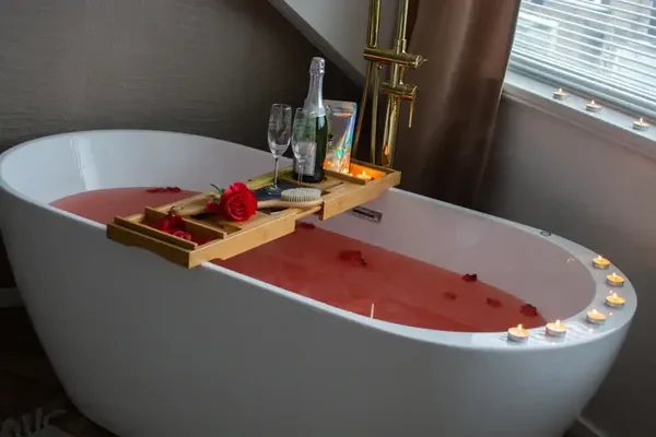 Sensus lotus badpoeder Romantic red