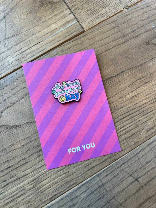 Pin gonna be okay
