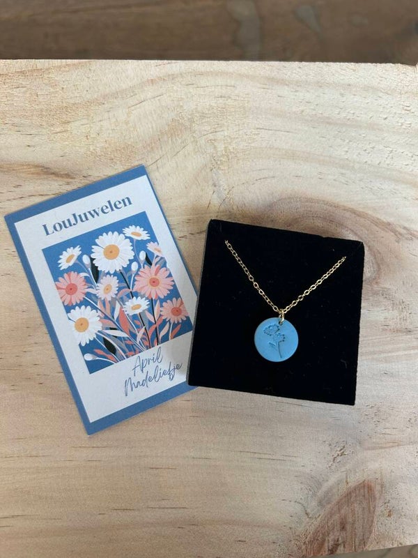 Ketting geboortebloem april