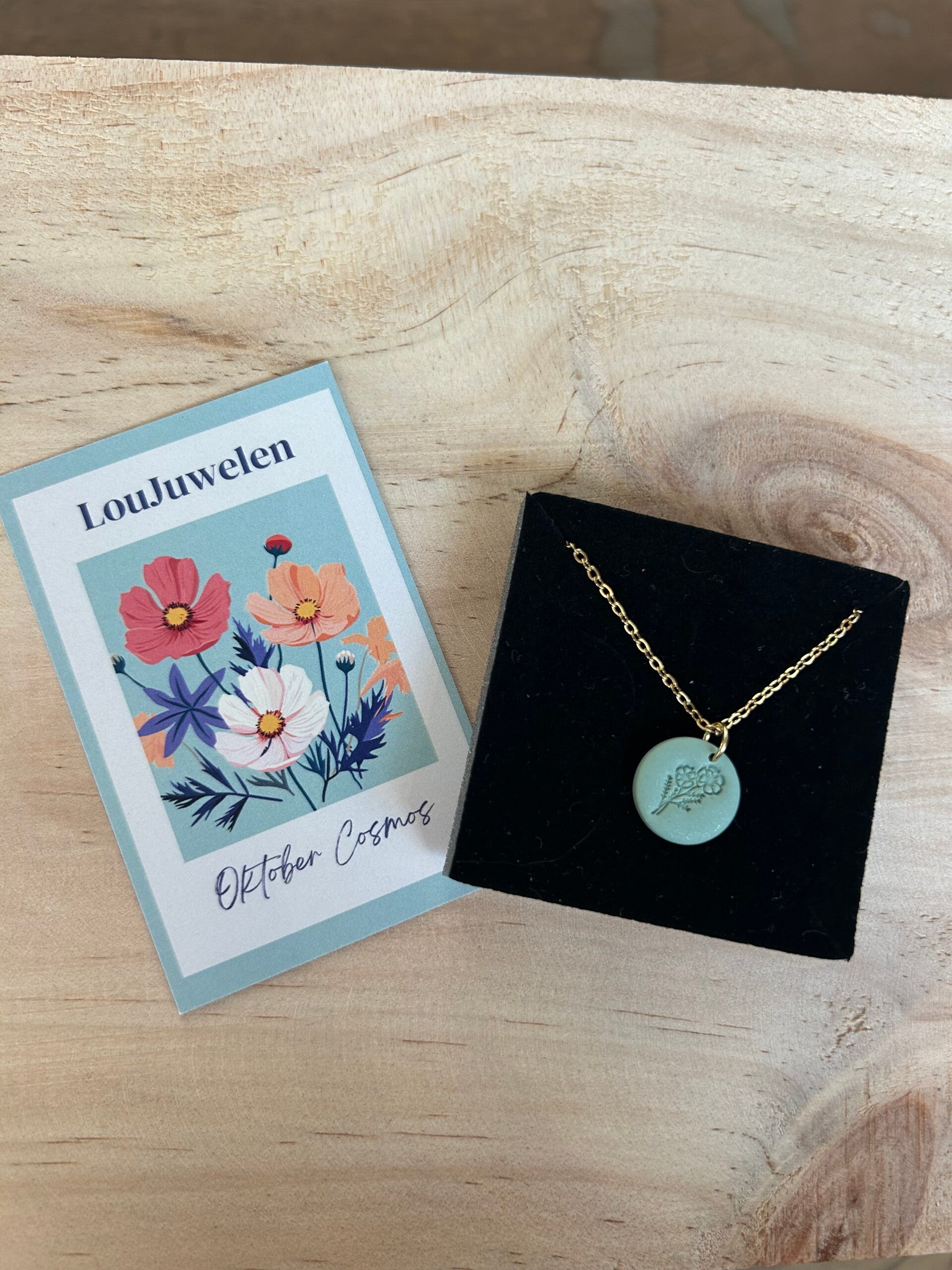 Ketting geboortebloem oktober