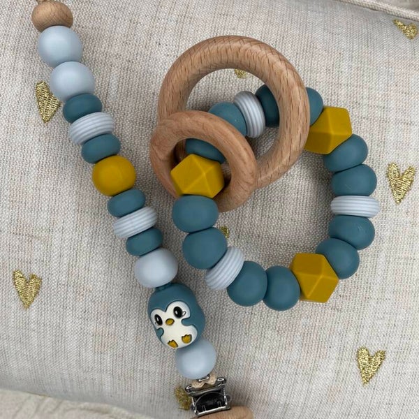 Setje Pinguin Blauw