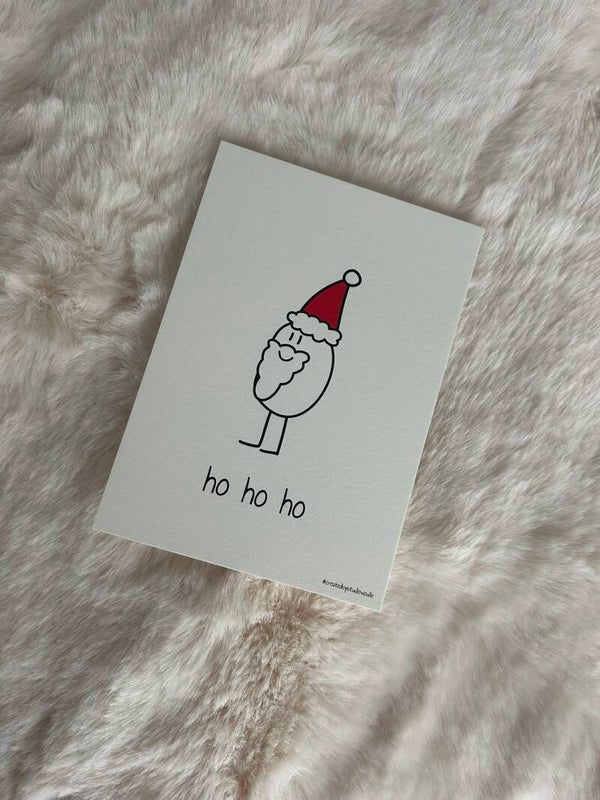 Kerstkaart HoHoHo