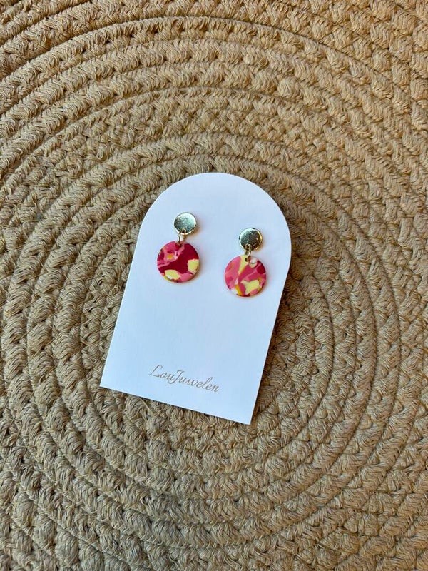 Oorbellen Candy Bloom Cirkel