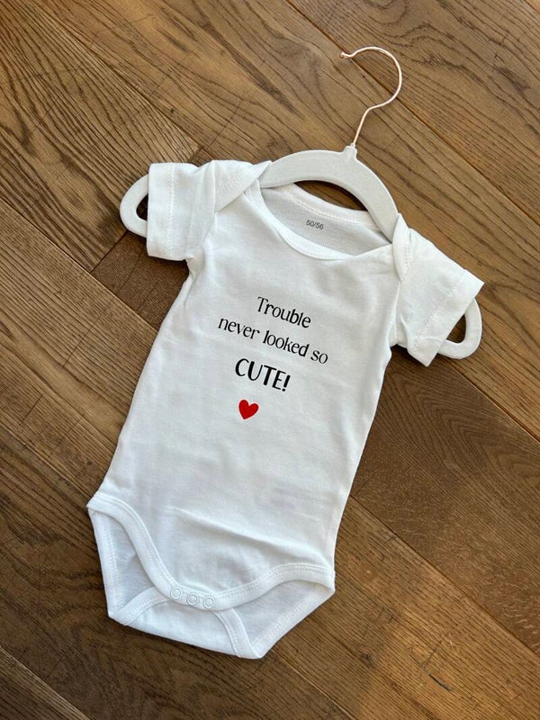 Romper trouble looked cute