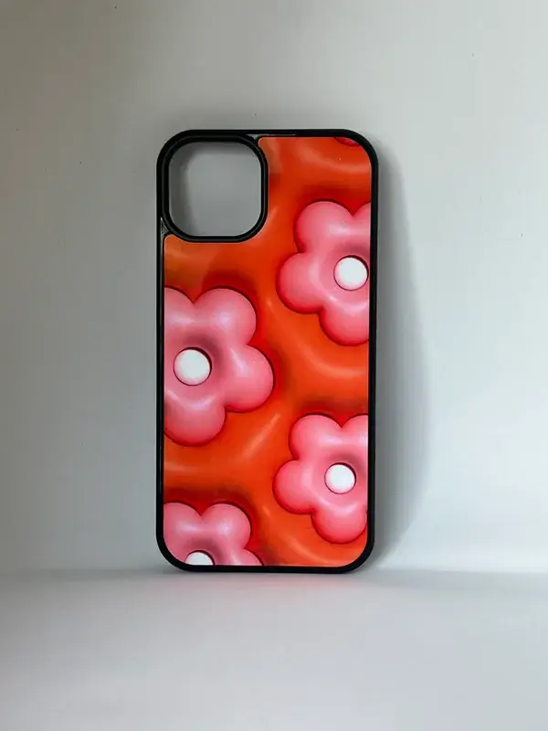 Telefoonhoesje Rode Bloemen