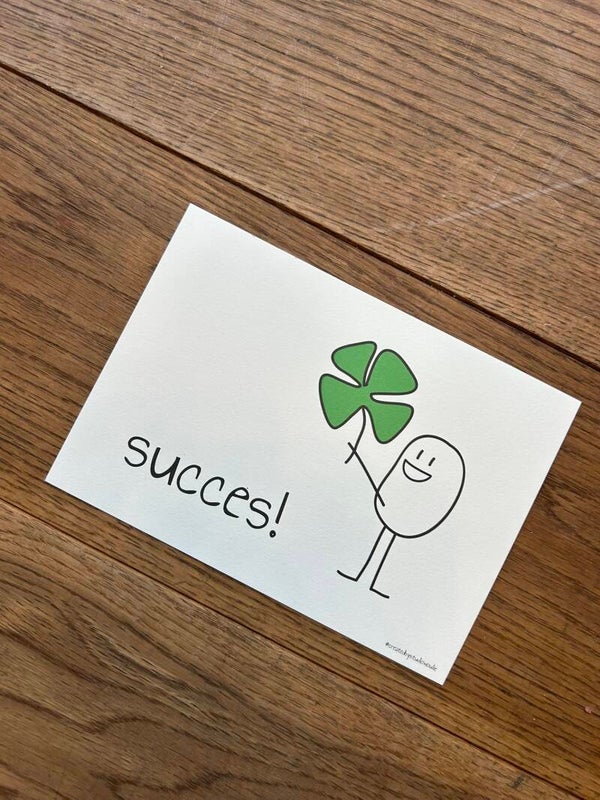Wenskaart Succes