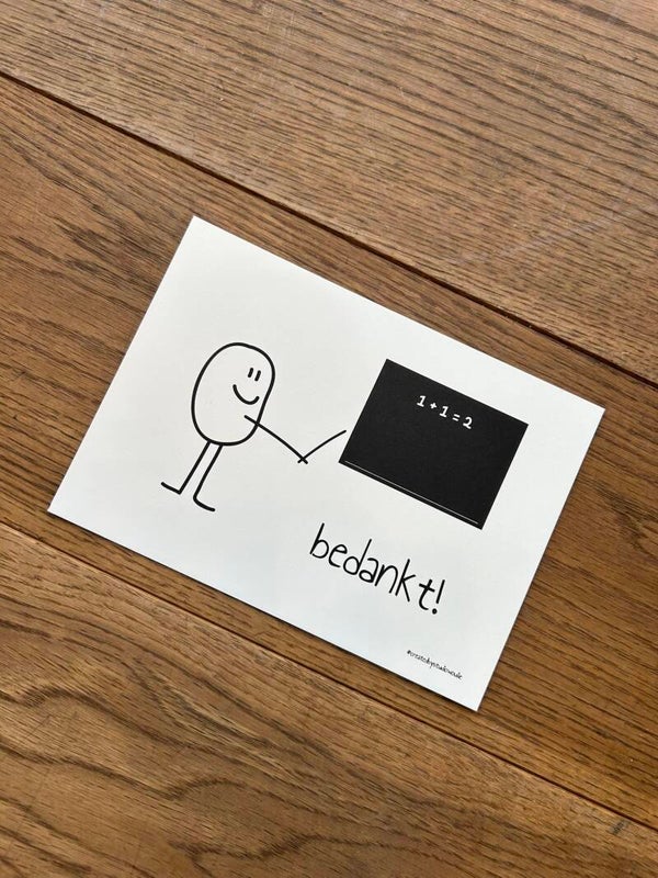 Wenskaart StudioWoulie