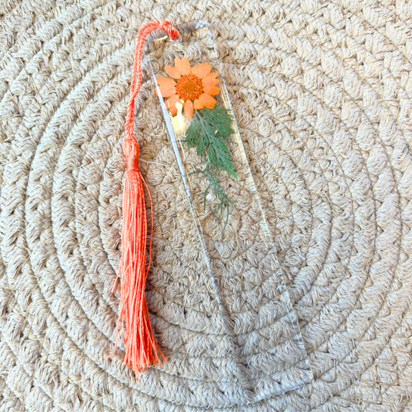 Bladwijzer Oranje bloem