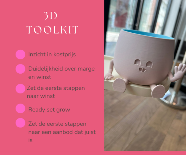 Excel Tool 3D Prints – Bereken eenvoudig je verkoopprijs