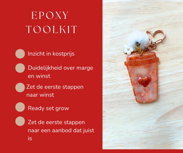 Excel Tool Epoxy – Bereken eenvoudig je verkoopprijs