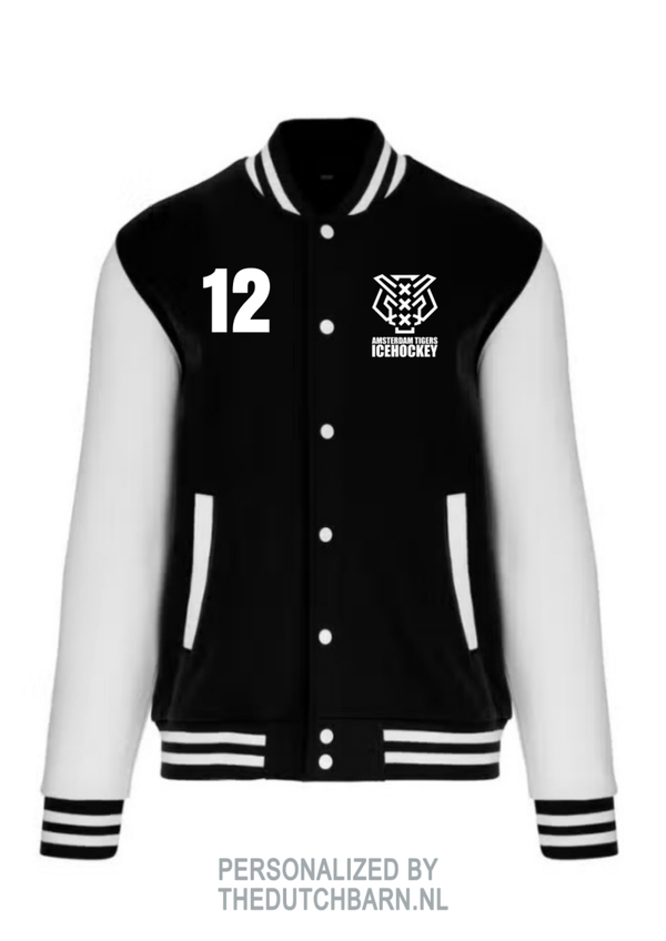 VARSITY VEST ZWART/WIT YOUTH