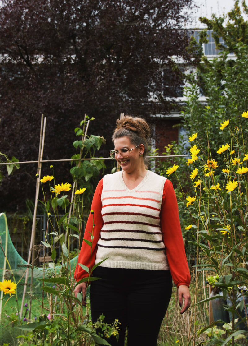 NL A striped pullover