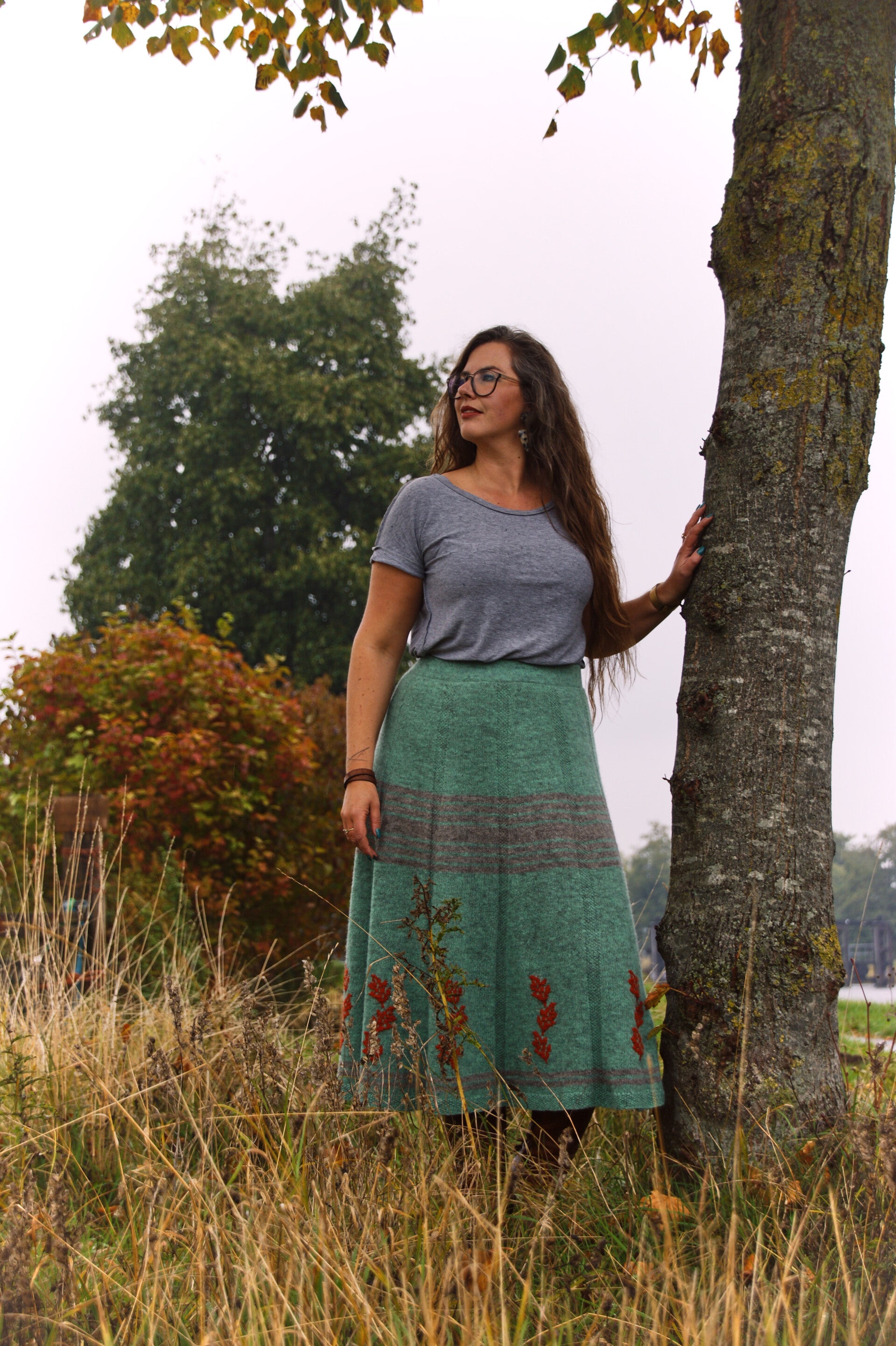 ENG Falling leaves skirt