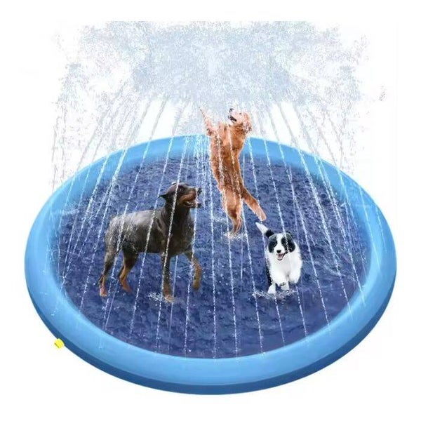 Koel sprinkler mat huisdieren zwembad