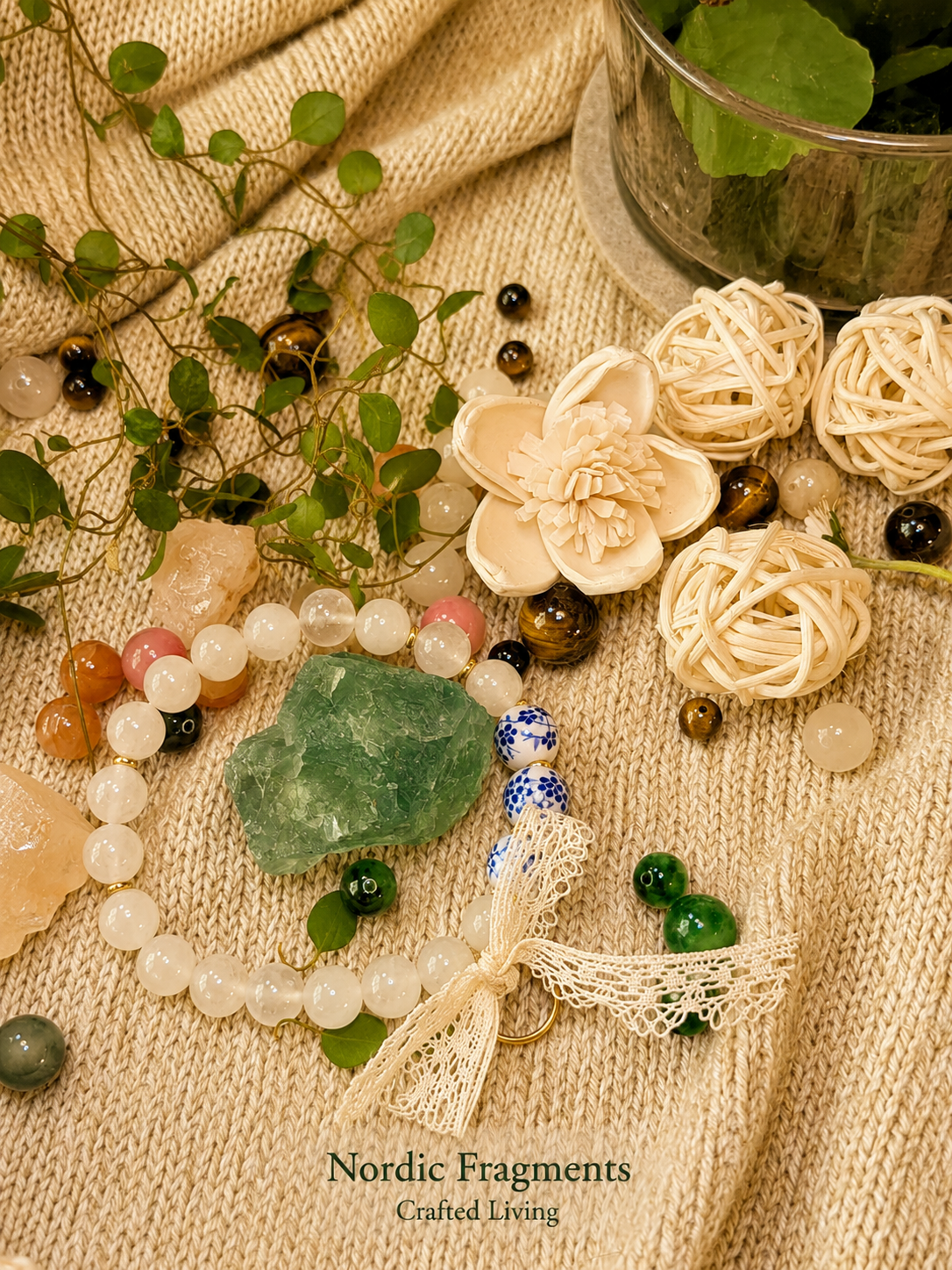 Blå Blomma – Armband