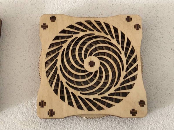 gadget cup holder single swirl