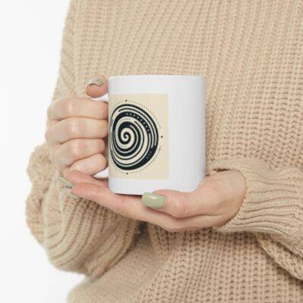 Spiral ceramic Mug
