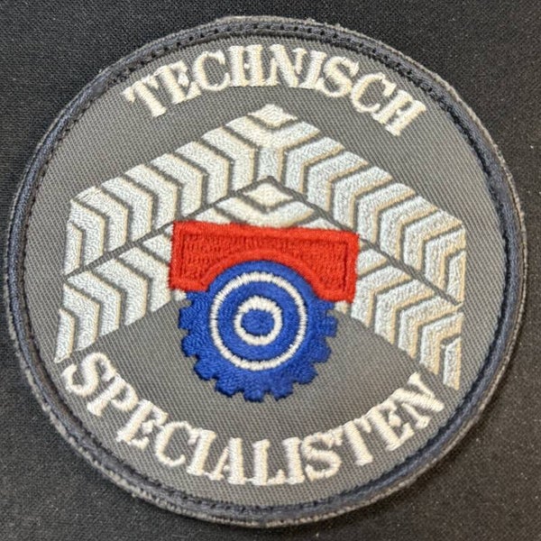 Badge Technisch Specialisten (licht-grijs)