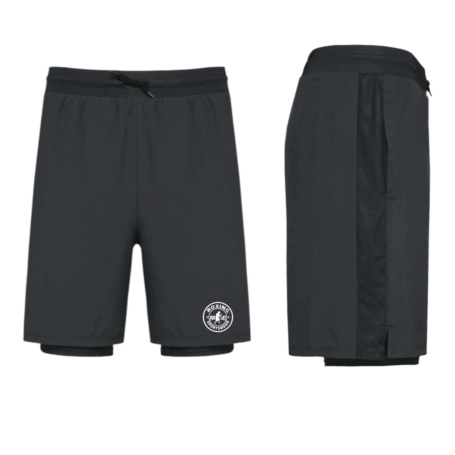 Short compression training noir Pugilat Boxing