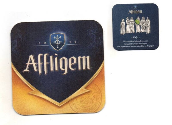 Sottobicchiere Affligem 1074 six chevaliers_luppolo