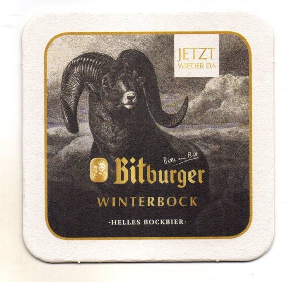 Sottobicchiere Bitburger Winterbock