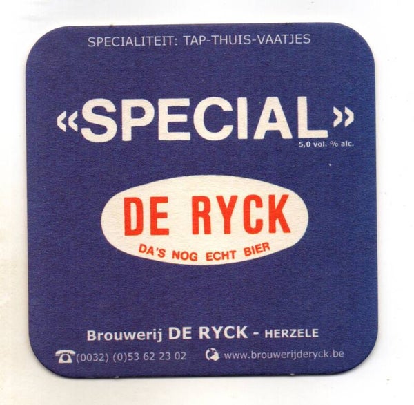 Sottobicchiere De Ryck Special