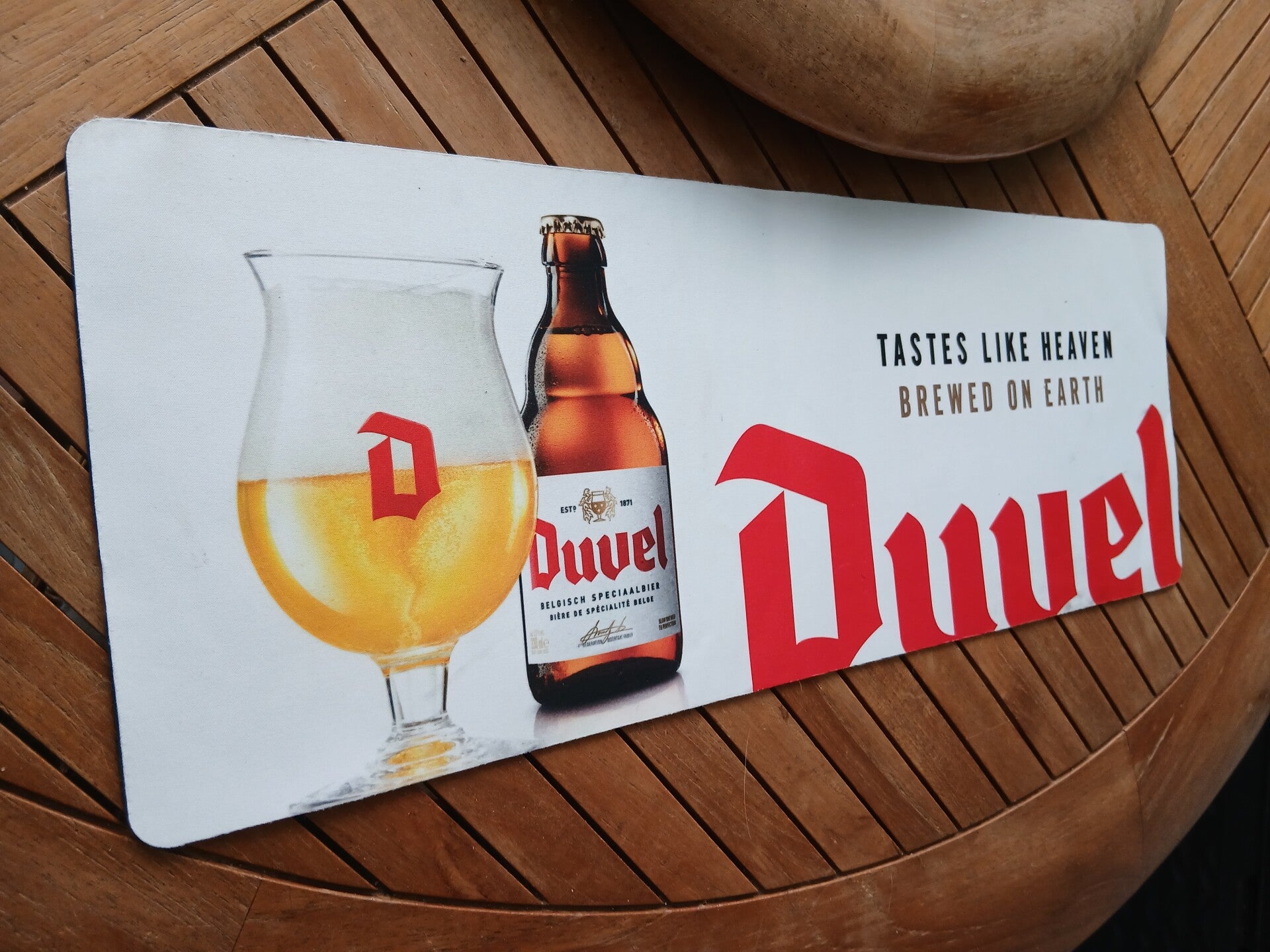 Rubber Bar Mat Duvel