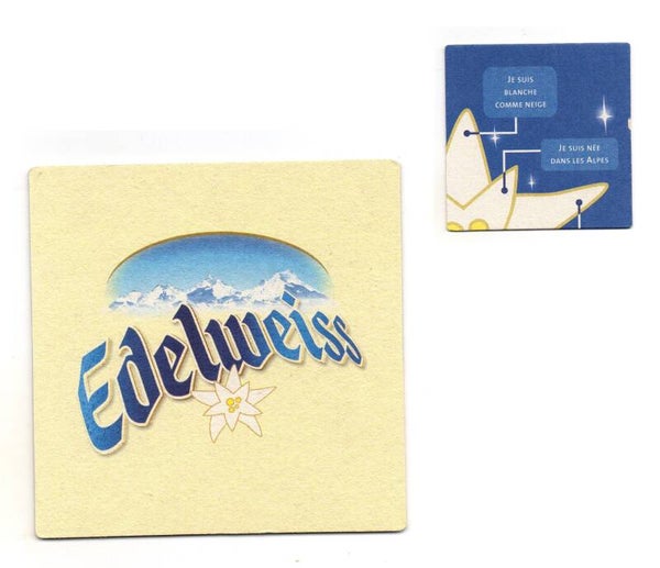 Sottobicchiere Edelweiss 2/4