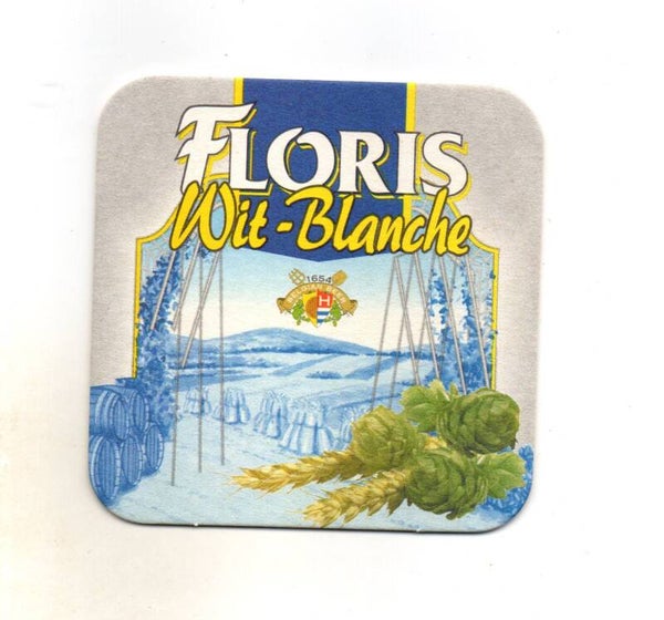 Sottobicchiere Floris Blanche