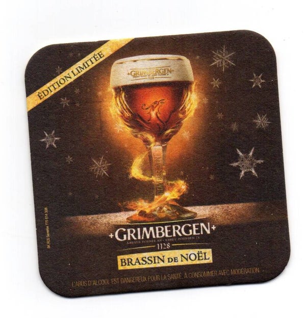 Sottobicchiere Grimbergen Brassin de Noel ed. limitèe