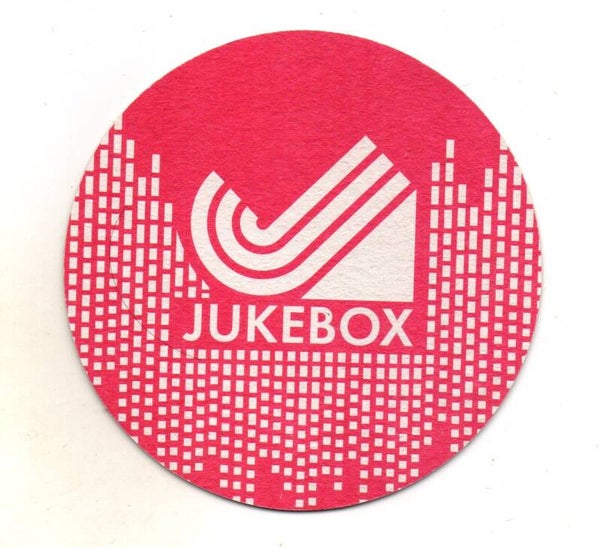 Sottobicchiere Jukebox rosso