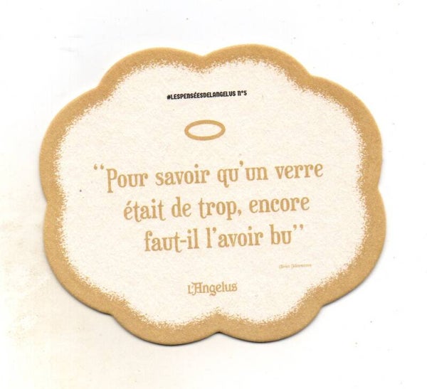 Sottobicchiere L'Angelus 3 grains pensiero nr 5