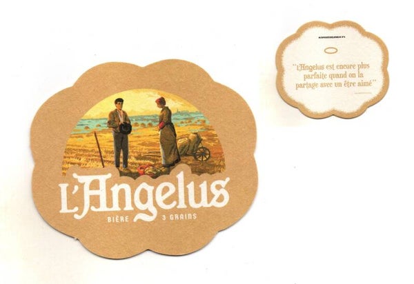 Sottobicchiere L'Angelus 3 grains pensiero nr 8