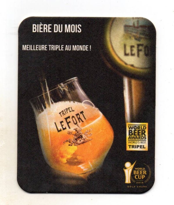 Sottobicchiere Le Fort Tripel nero