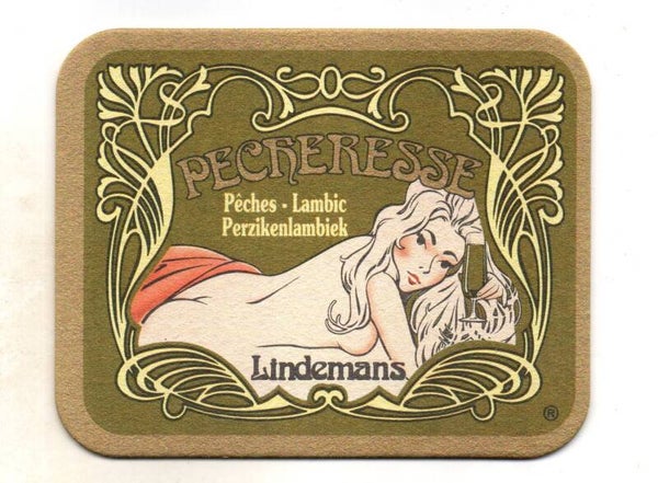 Sottobicchiere Lindemans Pecheresse