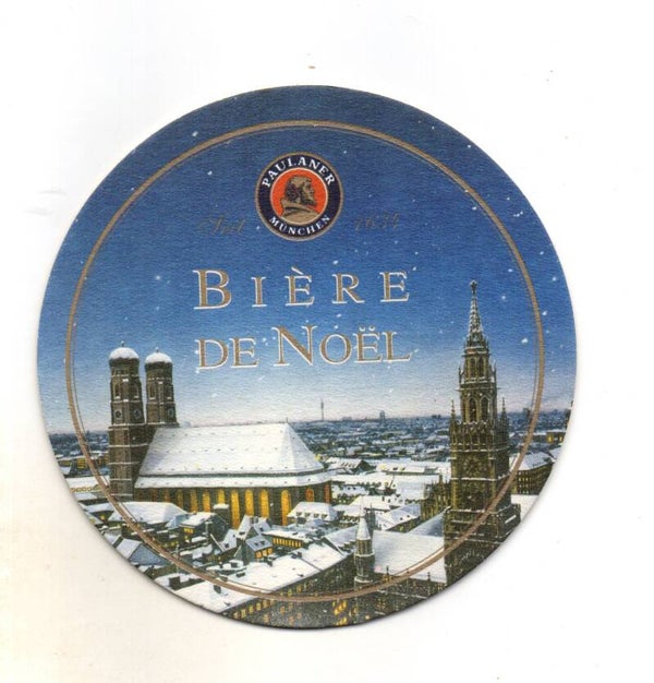 Sottobicchiere Paulaner Biere de Noel