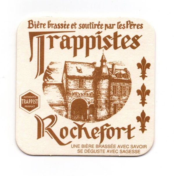 Sottobicchiere Trappistes Rochefort 3 gigli