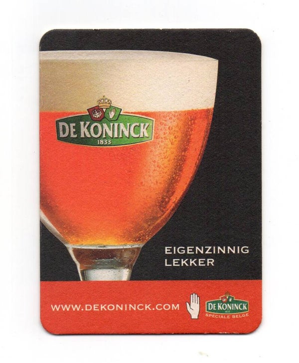 Sottobicchiere De Koninck Lekker