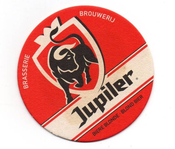 Sottobicchiere Jupiler Blonde rotondo