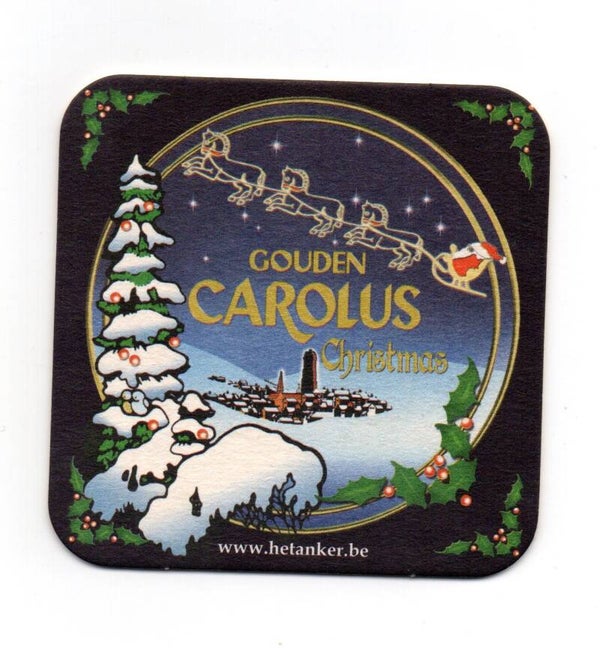 Sottobicchiere Gouden Carolus Christmas