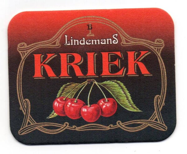 Sottobicchiere Lindemans Kriek