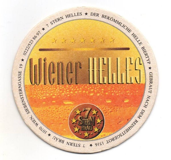 Sottobicchiere Wiener Helles 7 Stern Brau