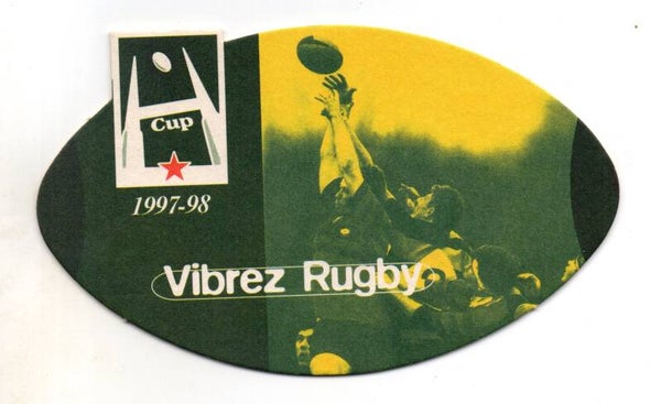 Sottobicchiere Heineken Rugby Cup 1997-98